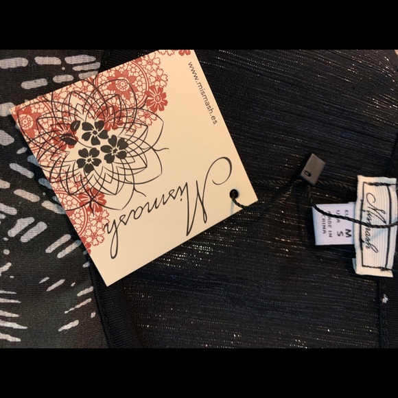 Mismash Dazzler Tee Shirt Size M Mixed Media NWT - Picture 6 of 8